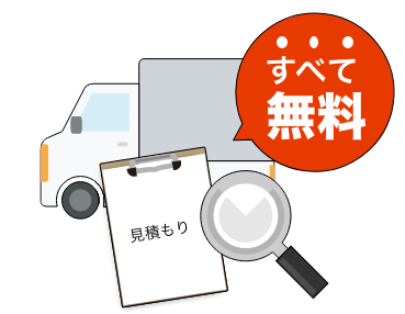 費用はすべて無料！返送料も無料！