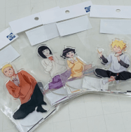 BORUTO NARUTO NEXT GENERATIONS アクリルスタンド ナルト ヒナタ ボルト ヒマワリ ピクニックver. 4種セット