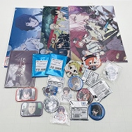 文豪ストレイドッグス グッズ 太宰治 中原中也 中島敦 芥川龍之介 アクリルスタンド 缶バッジ クリアファイル まとめ セット