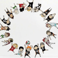  ハイキュー!! 複製原画 ちびキャラver. AH2-HQ