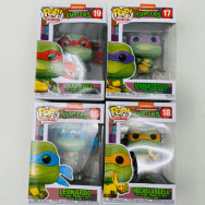 ポップ ティーンエイジ ミュータント ニンジャ タートルズ 4種 セット Funko POP NINJA TURTLES