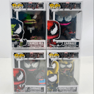 Funko POP 366 368 371 372 VENOM ヴェノマイズド ハルク ヴェノマイズド ロキ カーネイジ 4種セット