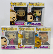 Funko POP 美女と野獣 1132 1137ベル 1133コグスワース 1135ビースト 1136ルミエール Funko Pop Beauty and the BEAST