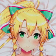 カワセセイキ ソードアート・オンライン SAO おやすみリーファ 抱き枕カバー