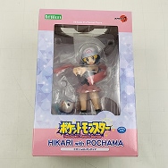 ARTFX J ポケットモンスター ポケモン 1/8 ヒカリ with ポッチャマ 特典色紙付