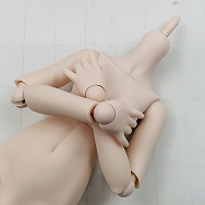 MDD もちあしベースボディ セミホワイト ドール 素体 女の子
