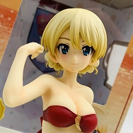 ガールズ&パンツァー 劇場版 1/7 ダージリン 水着ver. 限定版 ロングヘアーパーツ付