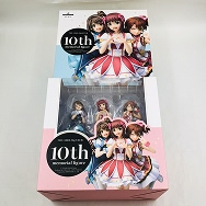 THE IDOLM@STER 10th アイドルマスター メモリアルフィギュア 1/8 天海春香 島村卯月 春日未来 特典CD付