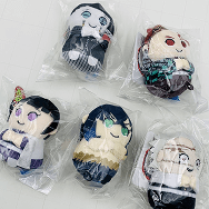 鬼滅の刃 ミニミニフレンズ 不死川実弥 炭治郎 伊之助 カナヲ 魘夢 5種
