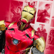 MMS 489-D25 マーベル・スタジオ10周年 1/6 アイアンマン マーク46 コンセプト・アート版