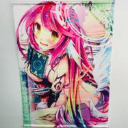 夏の学園祭 2015 ノーゲーム・ノーライフ ジブリール 原作版 A1タペストリー