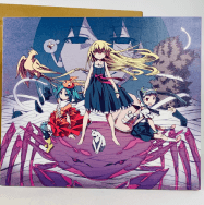 2014＆ANIPLEX+限定 物語シリーズ セカンドシーズン 忍野忍＆八九寺真宵＆斧乃木余接 キャンバスアート F10号