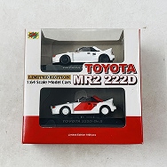 ラリーカーコレクション LIMITED EDITION 1/64 Bセット MR2 222D ホワイト&CM'S Ver.
