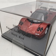1/43 S0197 パガーニ ゾンダ ダーク レッド Spark Pagani Zonda Dark Red