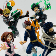 緑谷出久 爆豪勝己 麗日お茶子 轟焦凍 心操人使