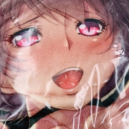 対魔忍シリーズ 水城ゆきかぜ＆秋山凜子 穴あきリバーシブルブランケット