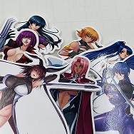 対魔忍 シリーズ スタンド パネル まとめ セット 井河さくら アサギ イングリッド 八津紫 水城不知火等