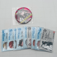 ダンガンロンパ1・2Reload in ナンジャタウン ガラポン 学生証 缶バッジ 苗木誠 モノクマ 不二咲千尋 など 13種セット