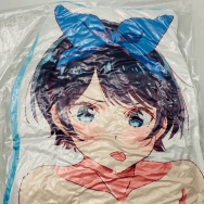 彼女、お借りします 第二弾 A賞 BIGダイカットクッション 等身大 更科瑠夏