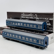 HOゲージ 1-517 ナハネ20 20系 特急形寝台客車 鉄道模型 2両セット