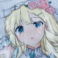 閃乱カグラ 詠 ウェディングver. 抱き枕カバー