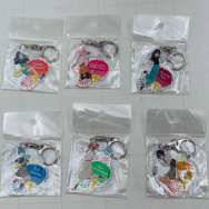 ゆるキャン△ 第1回やまなしアウトドアまつり ゆるフェス△ アクリルキーホルダー 6種セット