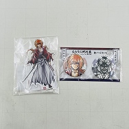 るろうに剣心展 30th Aniversary Exhibition 志々雄真実篇 アクリルスタンド 缶バッジ セット