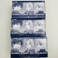 リアルフィギュアデラックスⅡ 鋼の錬金術師 全3種 セット エドワード ロイ リザ