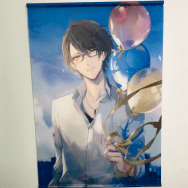 にじさんじ 加賀美ハヤト 誕生日グッズ 2021 B2タペストリー 缶バッジ アクリルフレームキーホルダー セット