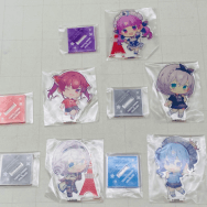 トレーディングアクリルスタンド 宝鐘マリン 湊あくあ 星街すいせい 白銀ノエル 5種