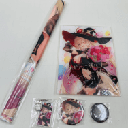 にじさんじ ニュイ・ソシエール 誕生日2020 誕生日グッズフルセット タペストリー 缶バッジ 他