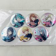 プロジェクトセカイ カラフルステージ! feat.初音ミク×ローソン マイレージキャンペーン当選品 ホログラム缶バッジ6個セット