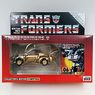 THE TRANSFORMERS トランスフォーマー e-hobby限定 06 マイスター ゴールドメッキVer.