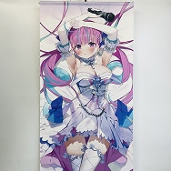 ホロライブ 湊あくあ 等身大タペストリー