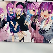 ホロライブ 湊あくあ 五等分のあくあ B2タペストリー