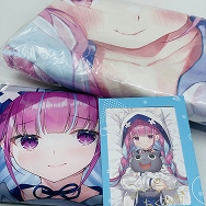 ホロライブ hololive 湊あくあ 活動4周年記念 グッズ 抱き枕カバー ブランケット ポストカード セット