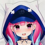 バーチャルYoutuber 湊あくあ あくたん 通常版 しろもうふ 抱き枕カバー