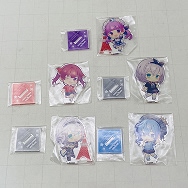 トレーディングアクリルスタンド 宝鐘マリン 湊あくあ 星街すいせい 白銀ノエル 5種