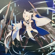 VTuber hololive ホロライブ × アズールレーン 白上フブキ A3タペストリー