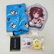 ホロライブ hololive 戌神ころね 活動二周年記念 おっぱいマウスパッド ブランケット キーホルダー ころねすきー証明書 セット