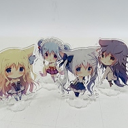 しらたま オリジナルアクリルフィギュア 第2弾 ももか ころね つらら くろいいぬ 全4種セット