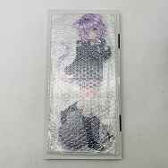 ホロライブ 猫又おかゆ 活動二周年記念 神岡ちろる先生 描き下ろし 学生猫のおかゆ BIG アクリルスタンド