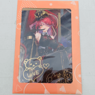 誕生日記念 2022 箔押し 複製サイン 直筆メッセージ入り ポストカード 宝鐘マリン