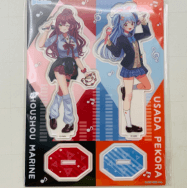 アクリルスタンド 兎田ぺこら&宝鐘マリン 制服ver