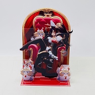 ホロライブ hololive 大神ミオ活動4周年記念 アクリルジオラマスタンド Vtuber