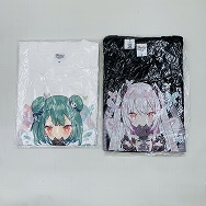 ホロライブ hololive 潤羽るしあ 蝶の夢 Tシャツ 紅 碧 Mサイズ 2種セット