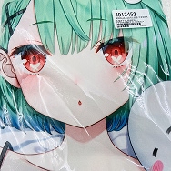 ホロライブ hololive 100万人記念 やすゆき先生 描き下ろし 潤羽るしあ 抱き枕カバー