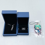 hololive ホロライブ 誕生日記念 2021 潤羽るしあ 翡翠 リング ネックレス ラバーストラップ 3種セット