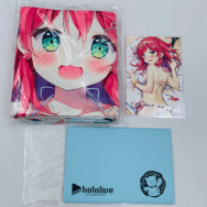 さくらみこ 活動三周年記念 直筆サイン入りポストカード＆抱き枕カバー