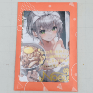 誕生日記念 2022 直筆サイン & 箔押し複製メッセージ入り ポストカード 白銀ノエル